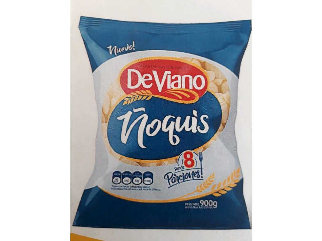 ÑOQUIS EL VIANO X 900GR