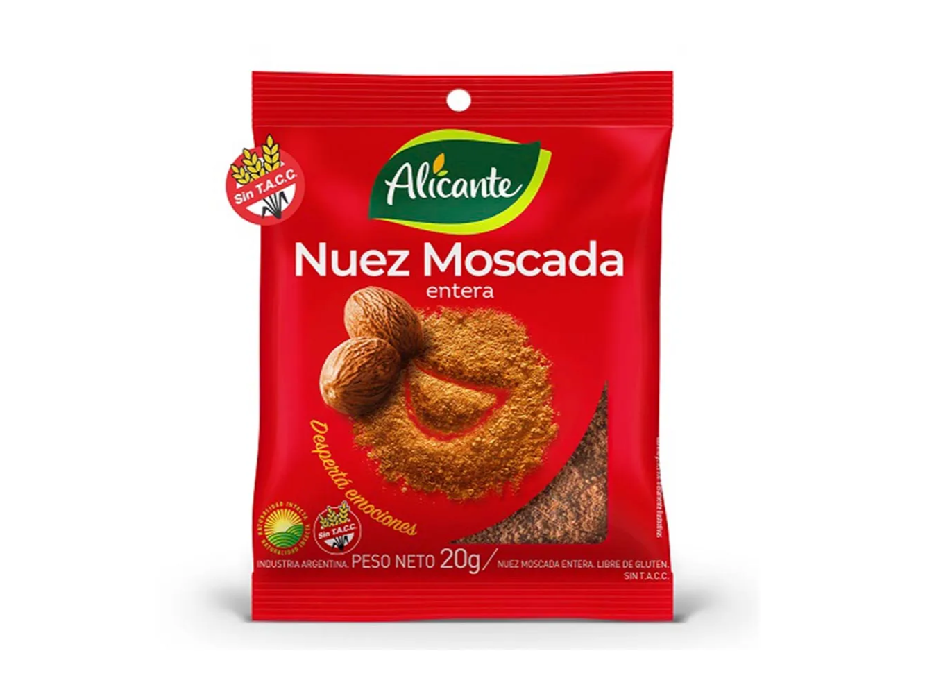 NUEZ MOSCADA ENTERA X 20G