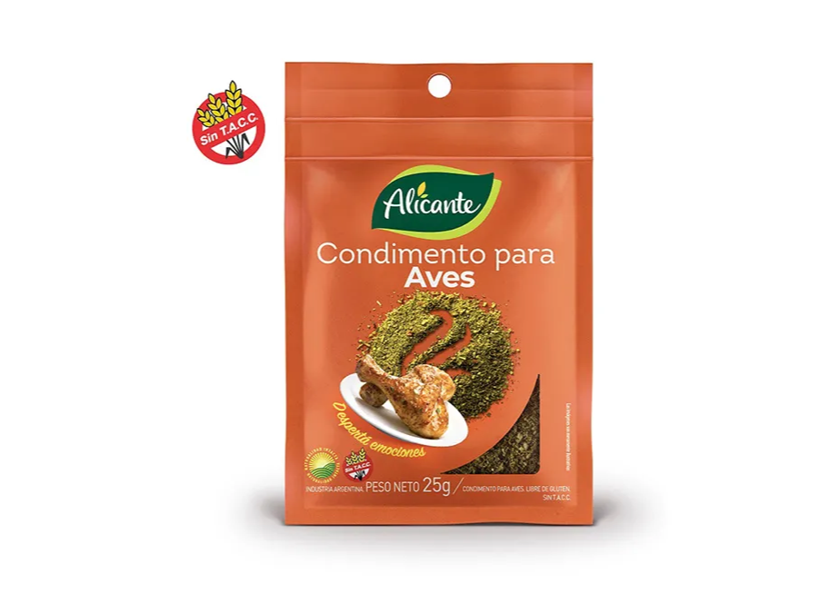 CONDIMENTO AVES X25GR
