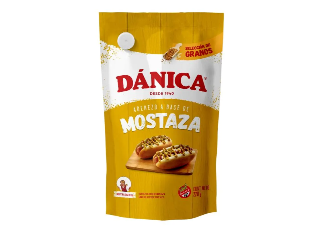 MOSTAZA DANICA X 220 GRS.