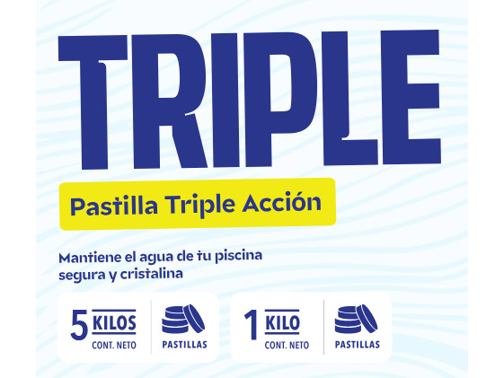Pastillas TRIPLE ACCION