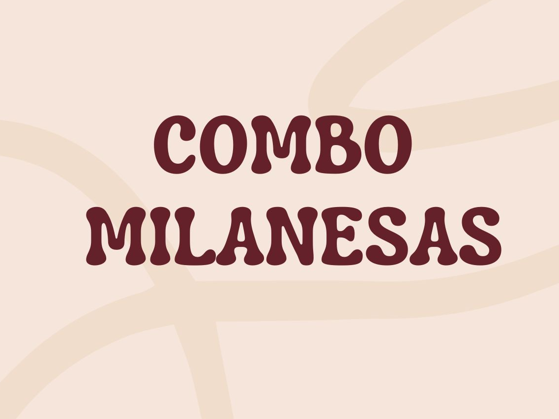 COMBO MILANESAS