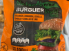Hamburguesa de zanahoria y calabaza
