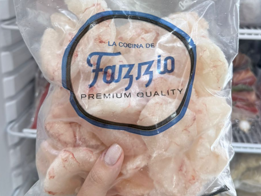 Langostinos pelados