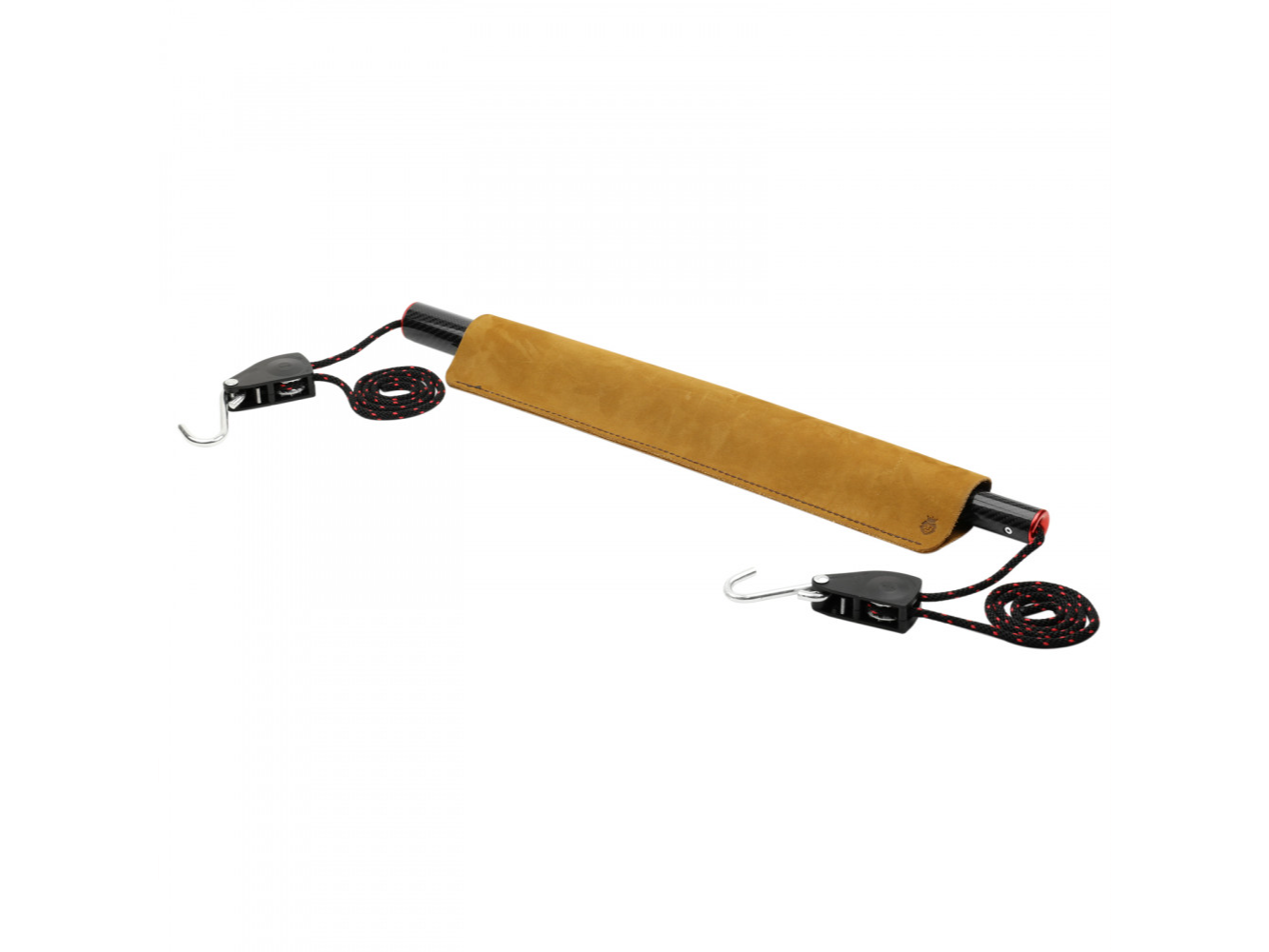 Suporte para palanca FIBRA DE CARBONO y CUERO