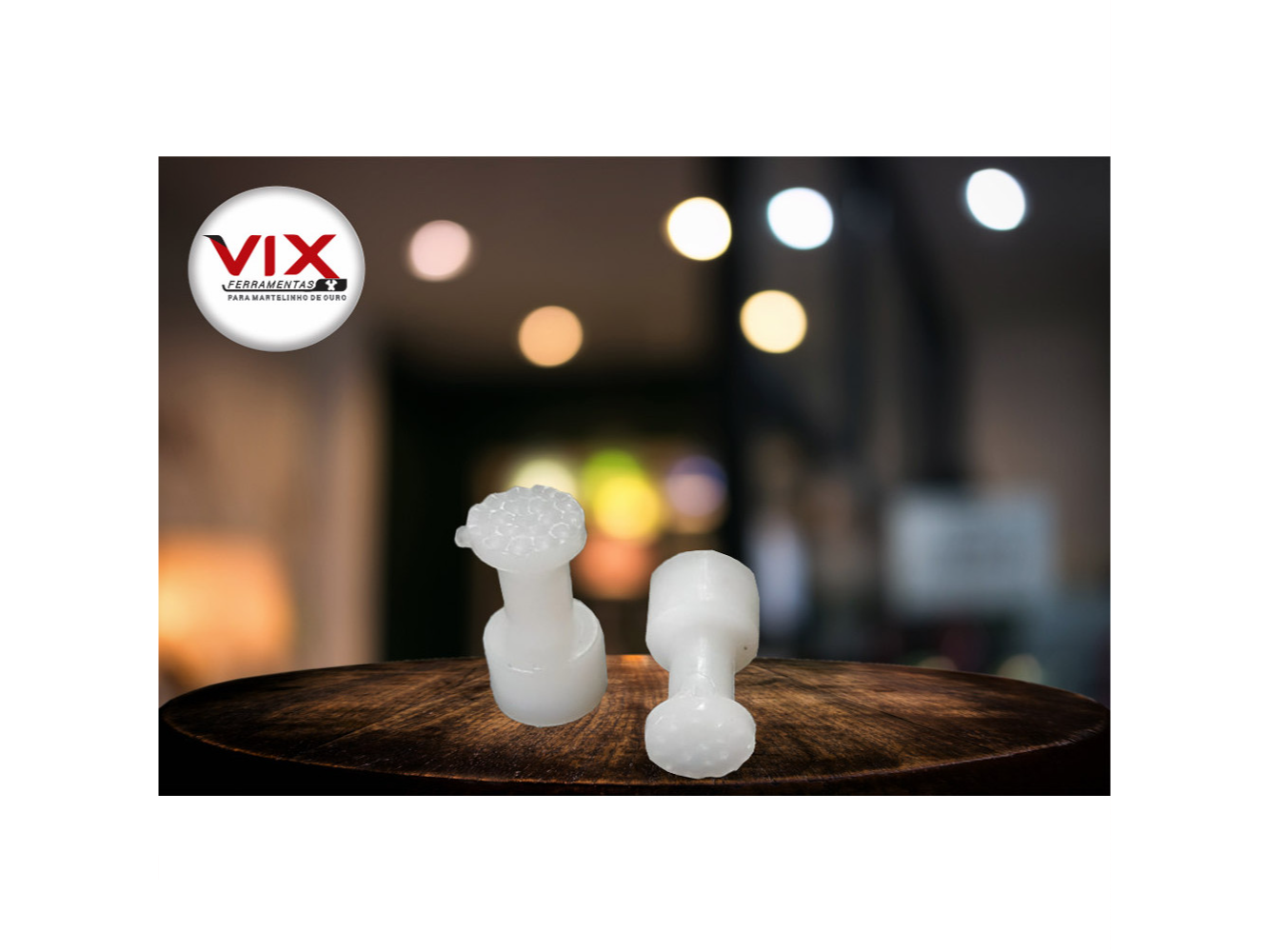 Ventosa Plastico Redonda 10mm VIX