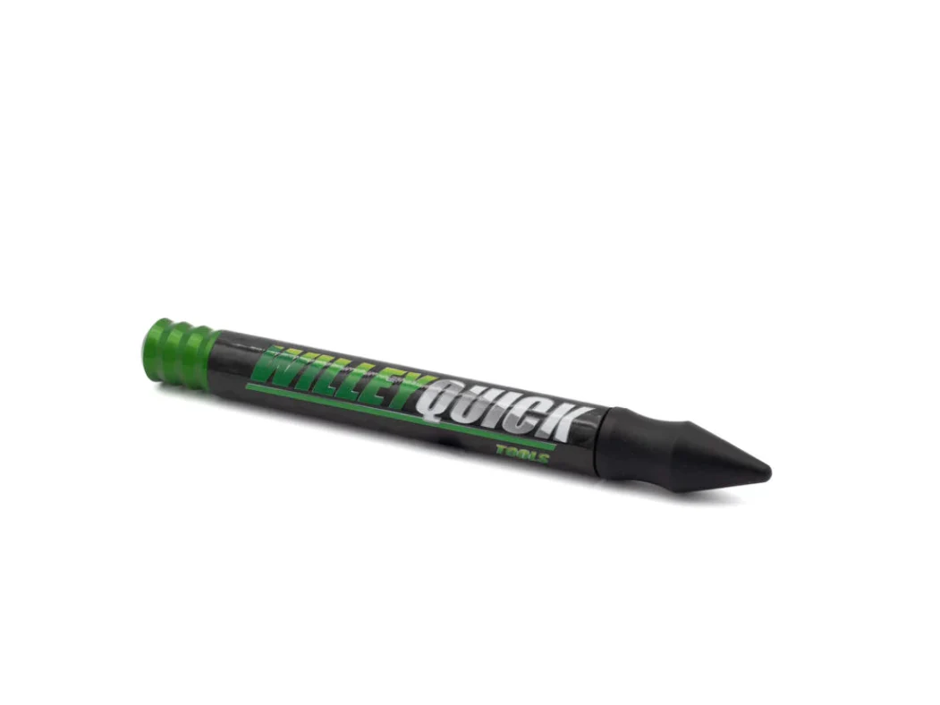 Punzon Magnético Carbono Verde Willey Quick