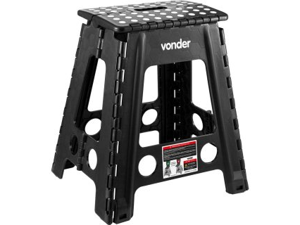 Banqueta Plastica Plegable 45cm VONDER