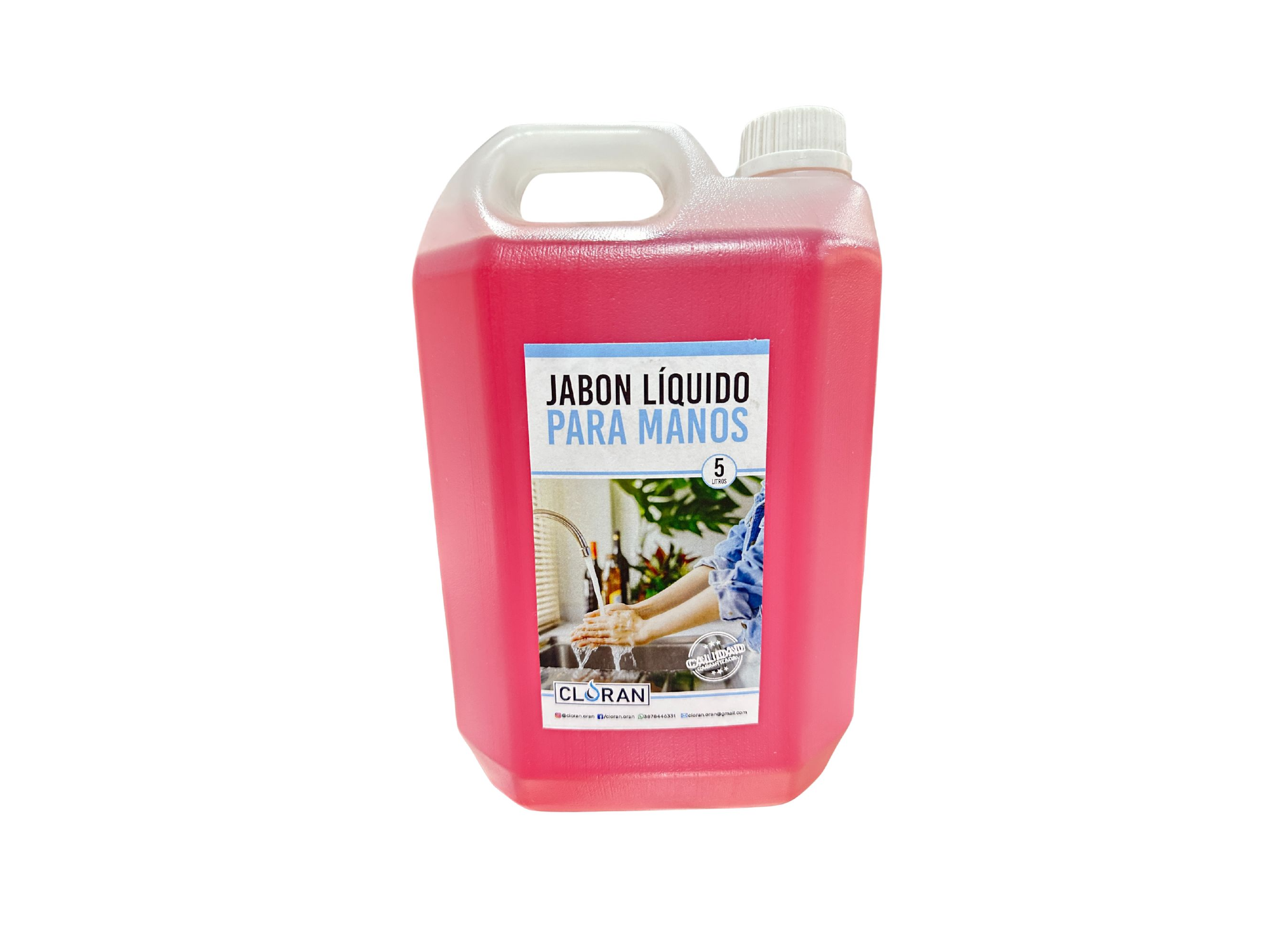 Jabón líquido para Manos por 5 Lts. de cloran