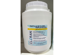 Pastilla triple accion CLORAN 5kgs.