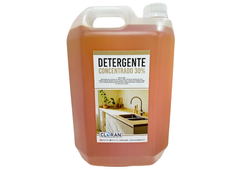 Detergente Concentrado limón al 30 % por 5 lts.