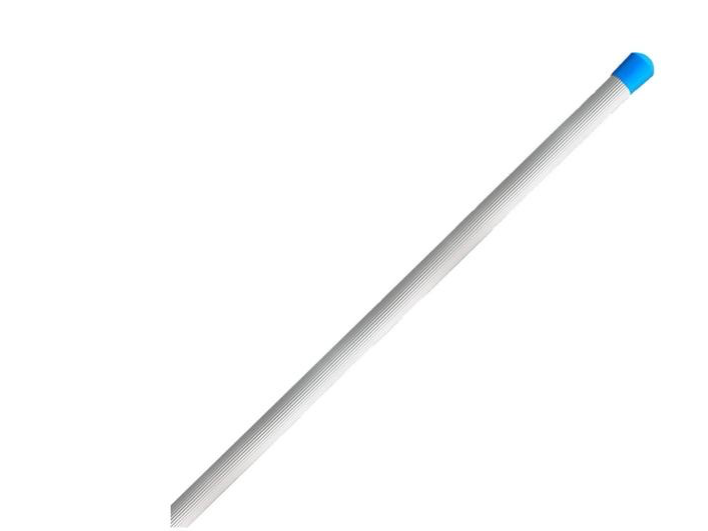 Cabo metálico mango aluminio estriado 19 mm