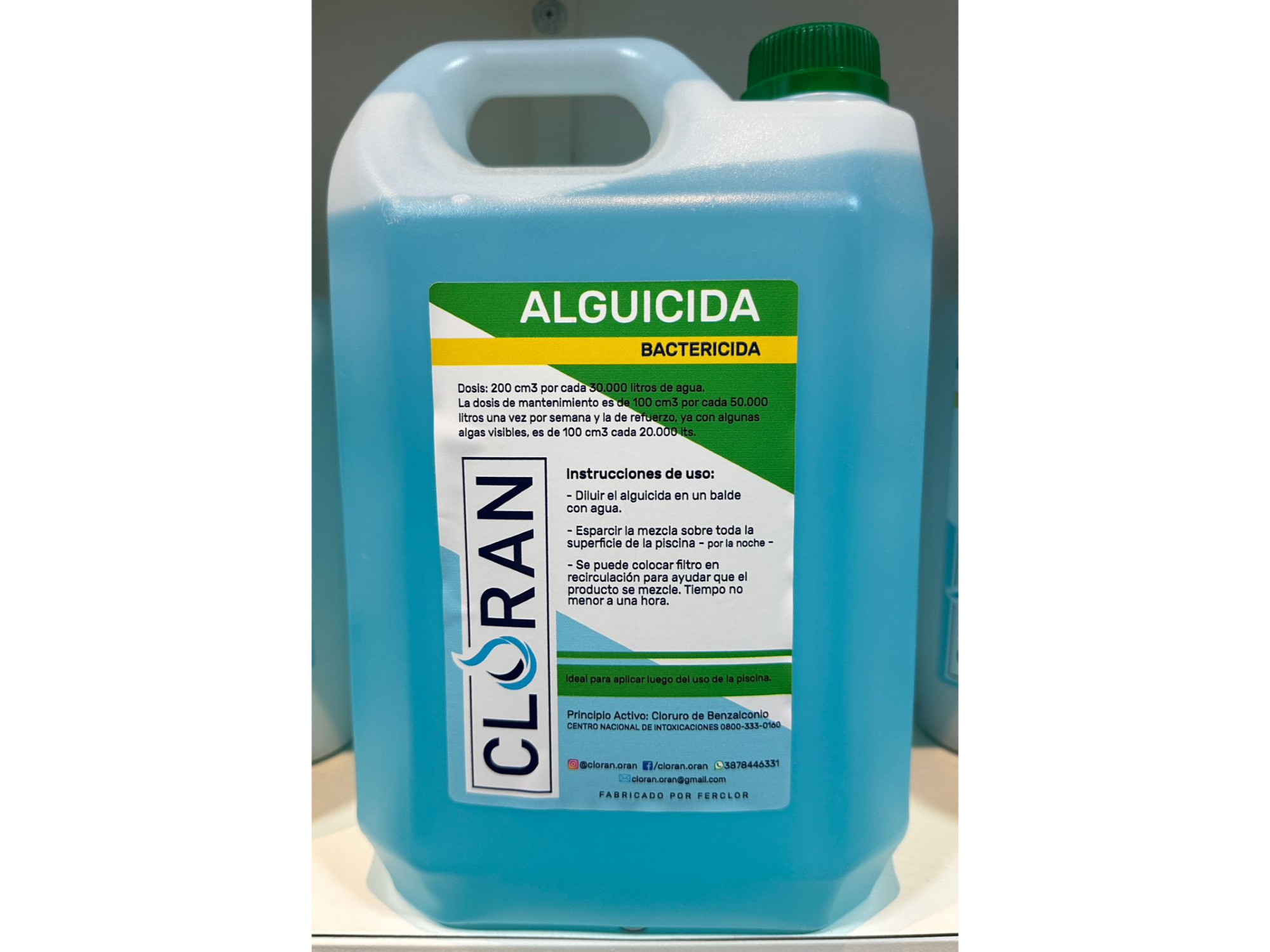 Alguicida CLORAN 5 lts.