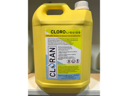 Cloro liquido CLORAN 100% 5 Lts.