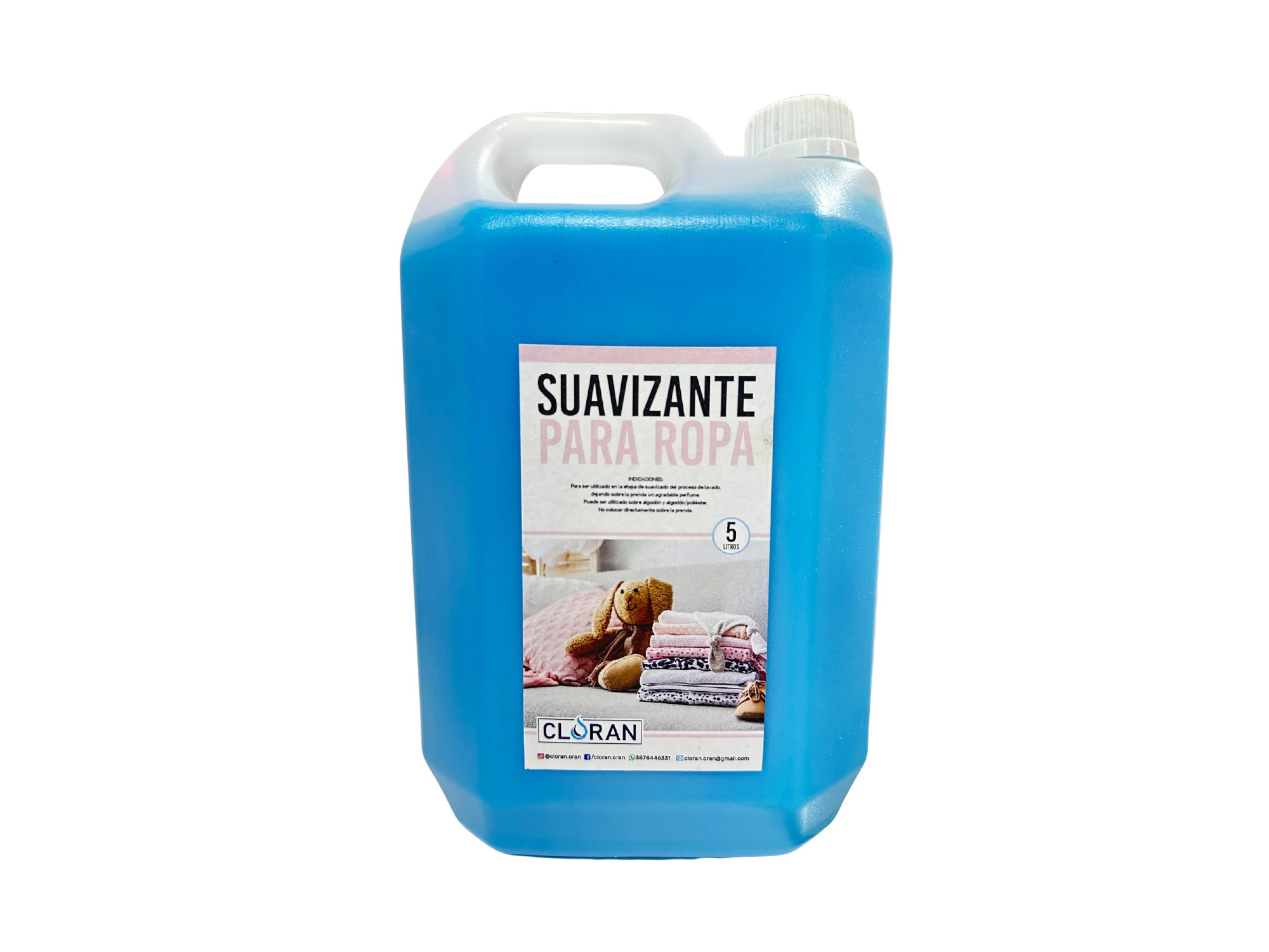 Suavizante para ropa por 5 lts.
