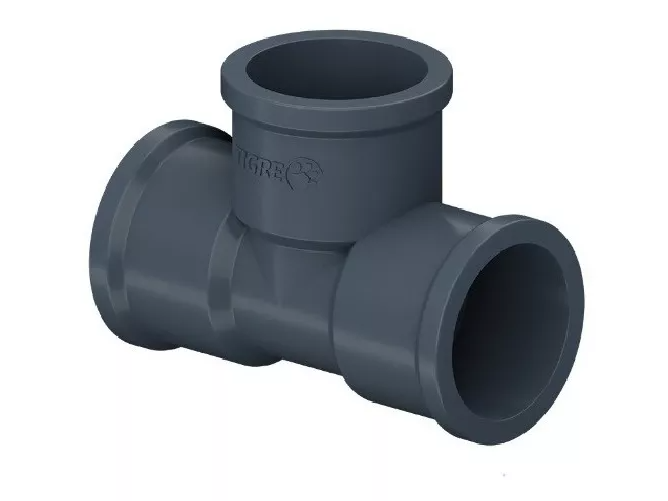 Tee Pvc 40 Mm Soldable Piscina Riego