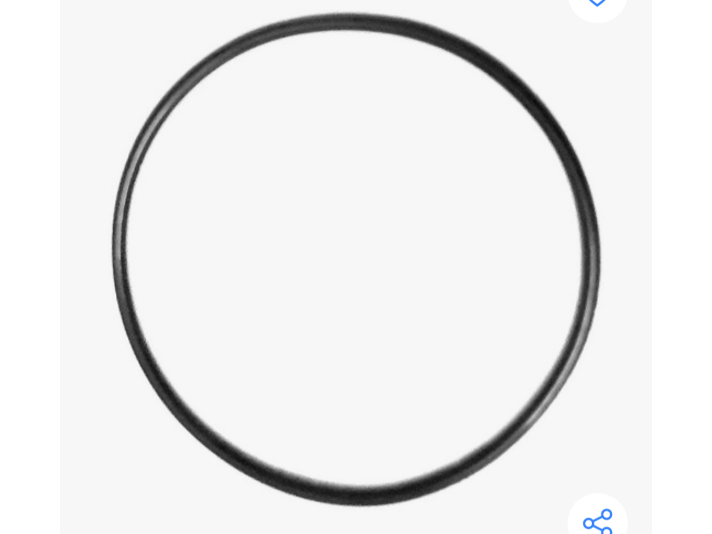 O'ring 6" p/tapa intermedia Skimmer/Multivalvula