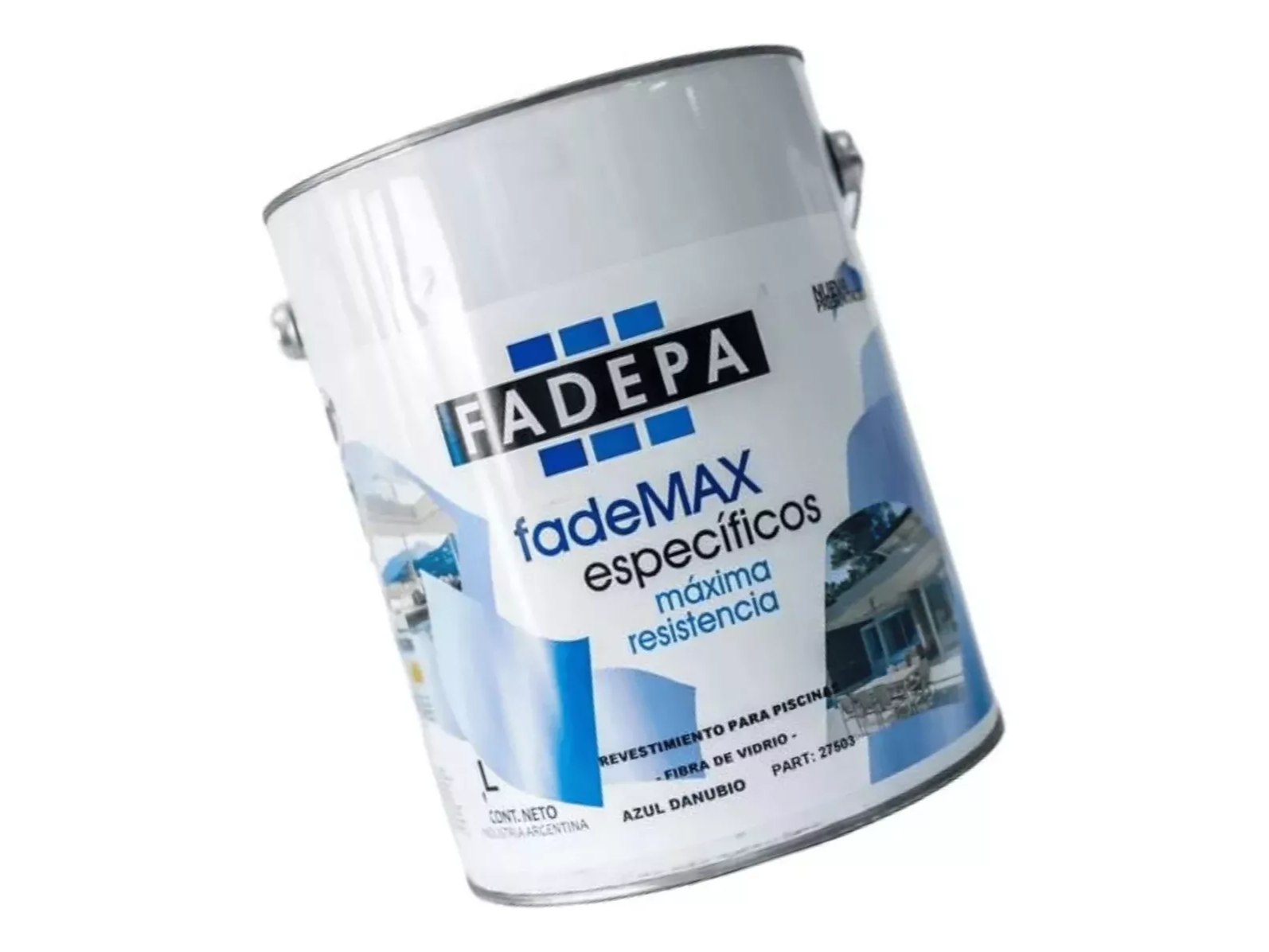 Pintura por 4 lts. Caucho Clorado