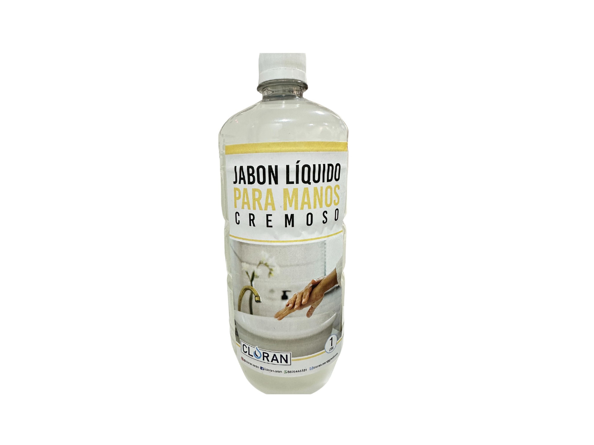 Jabón líquido para manos por 1 LT. de cloran