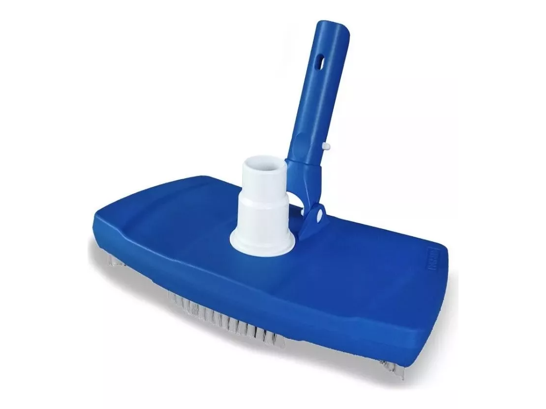 Limpiadondo rectangular con cepillo de pp. VULCANO