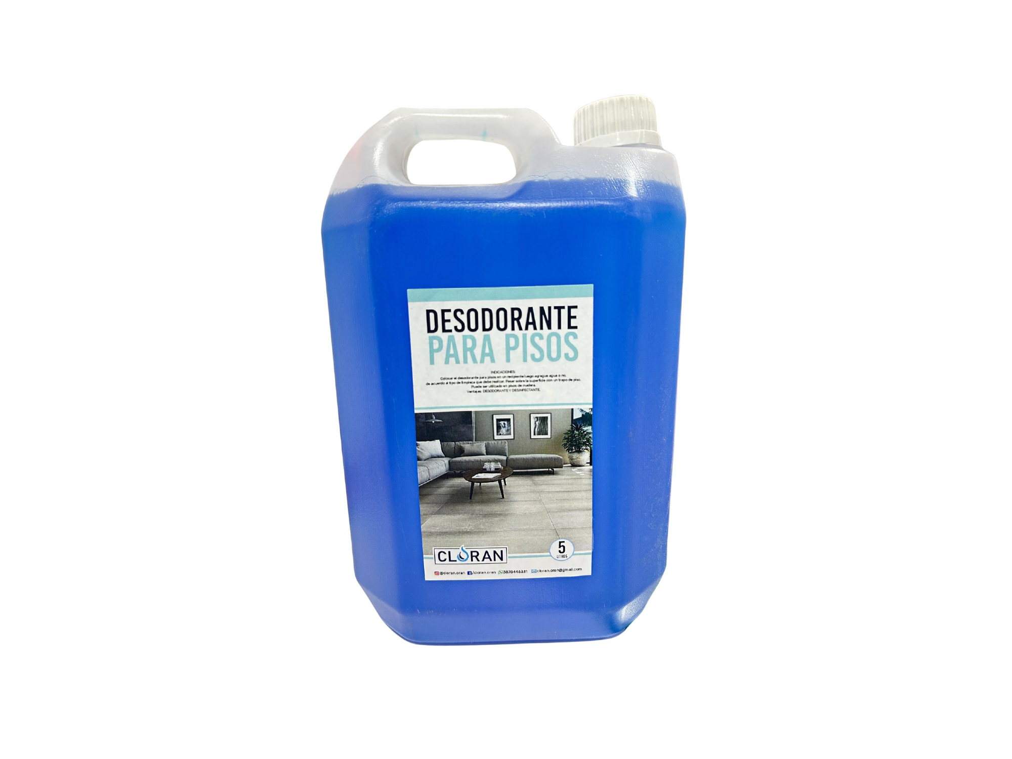 Desodorante para pisos (Consultar Fragancias ) por 5 lts.