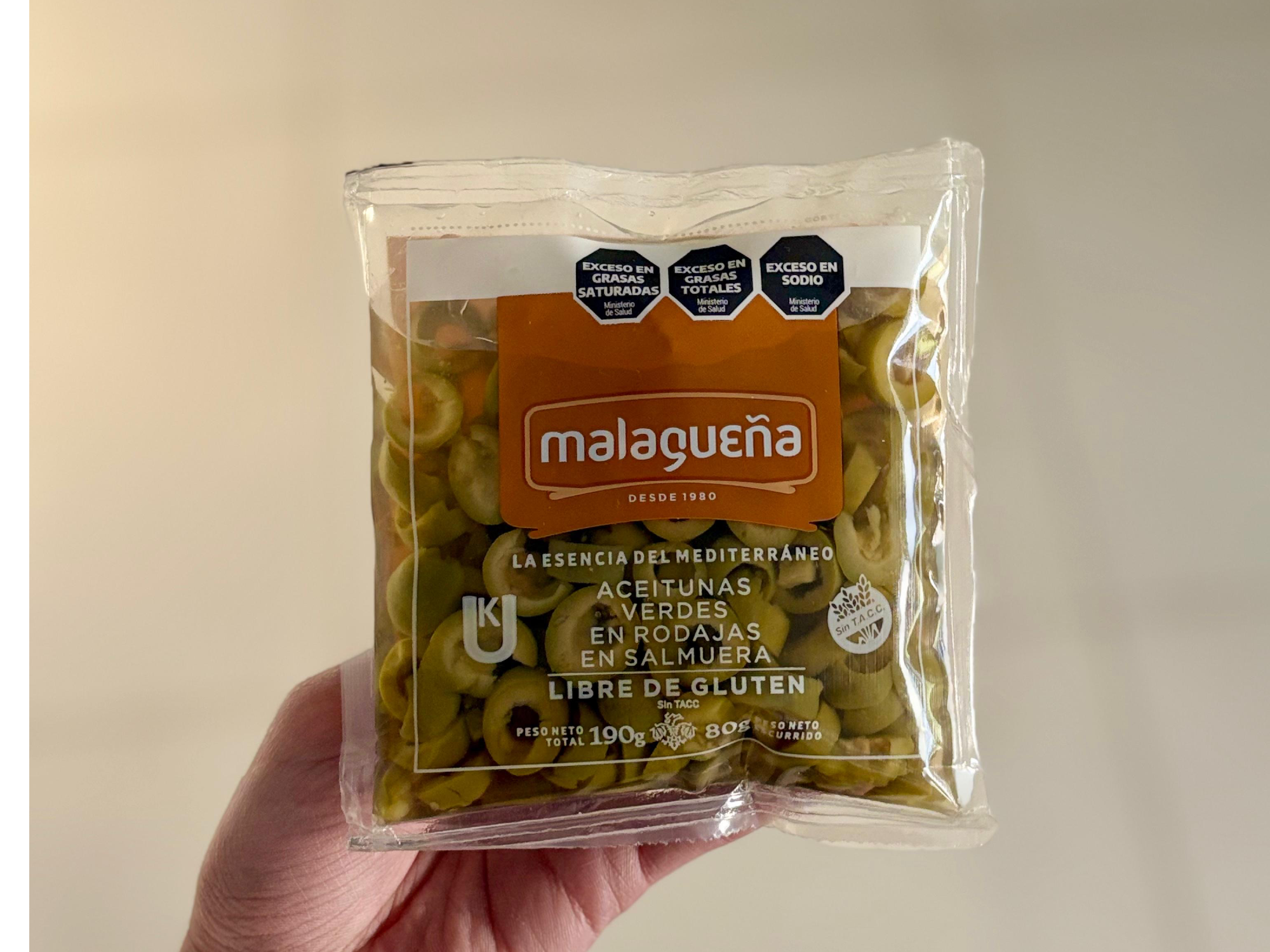 Aceitunas en Rodajas