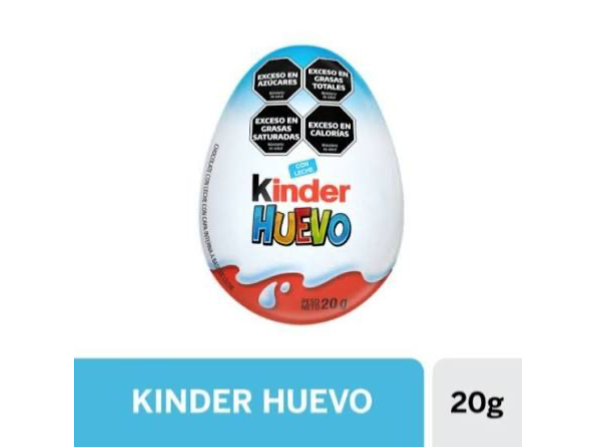 Huevo Kinder Celeste