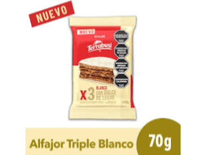 Alfajor Terrabusi Blanco