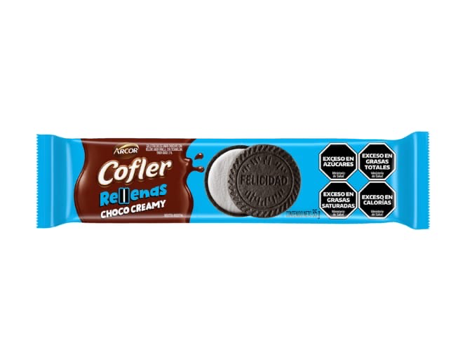 Cofler Rellenas Crema