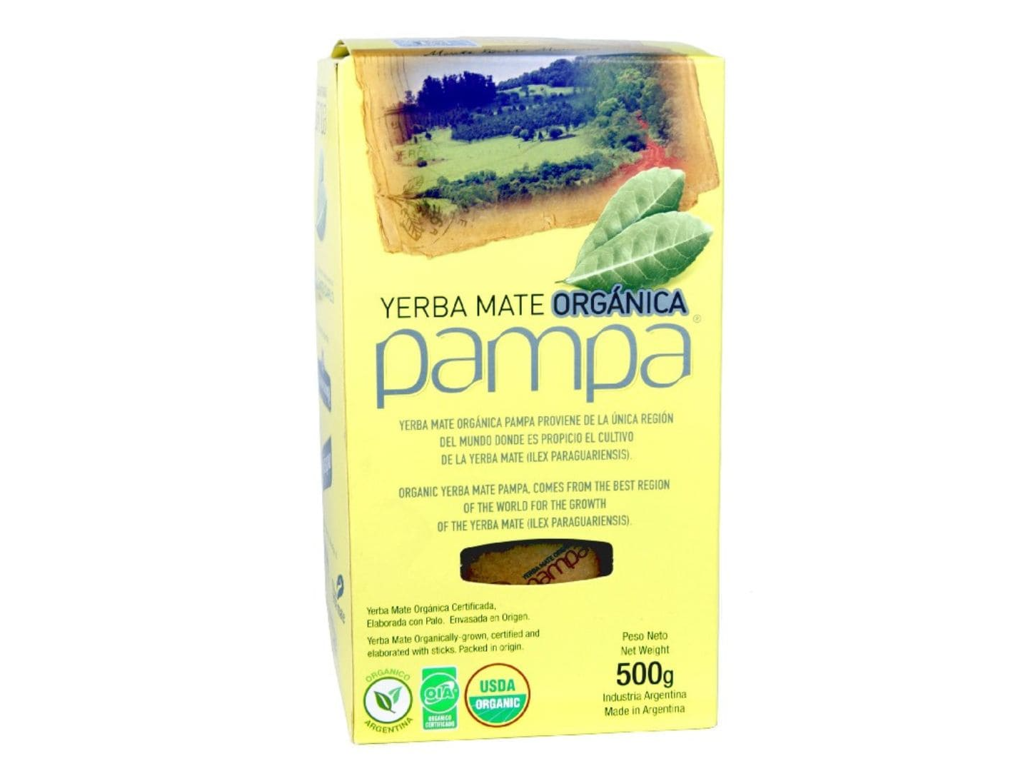 Yerba mate orgánica Pampa
