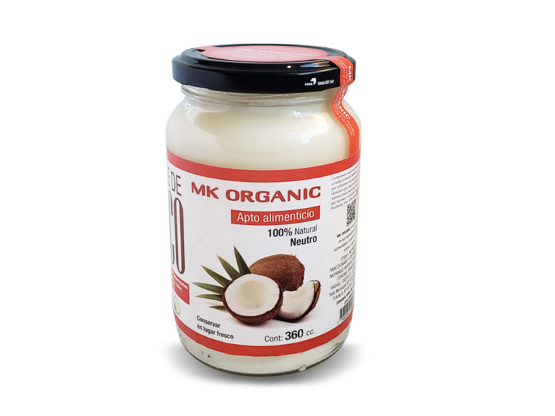 Aceite de coco neutro MK Organic