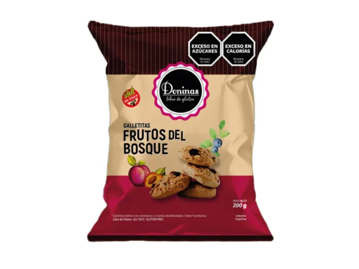 Galletitas Doninas con frutos del bosque
