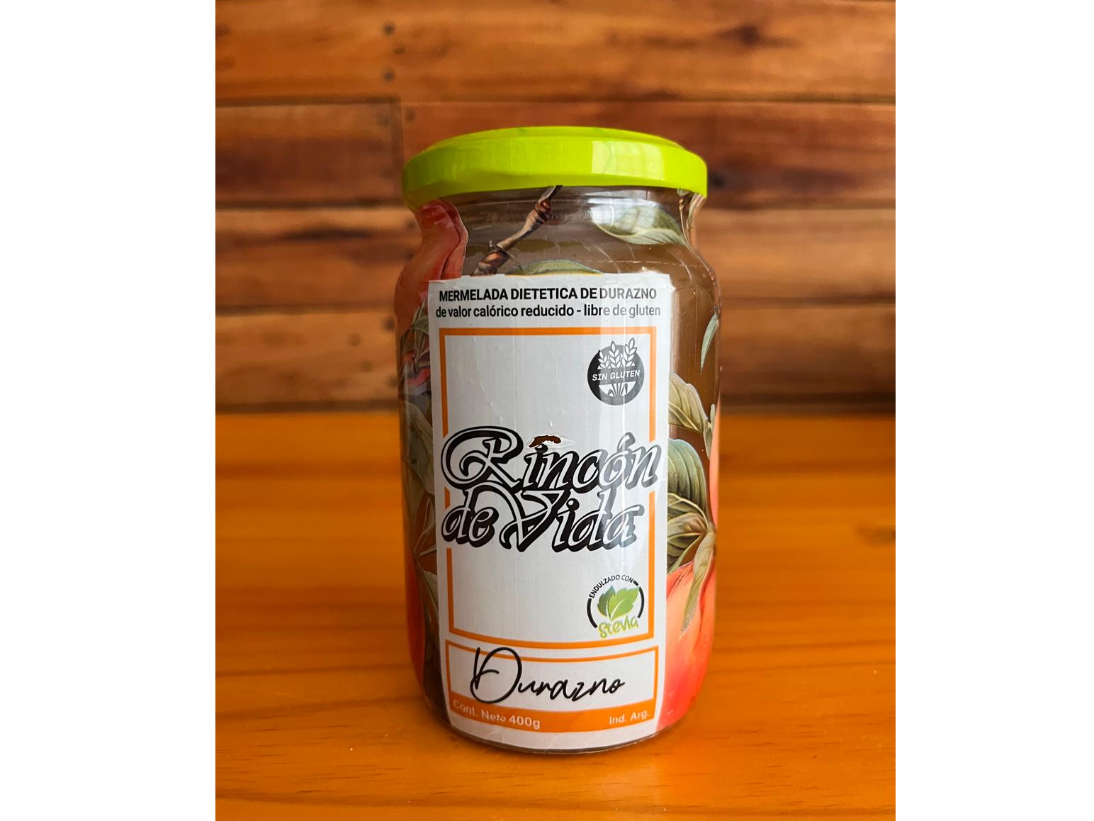 Mermelada de durazno Rincón de vida