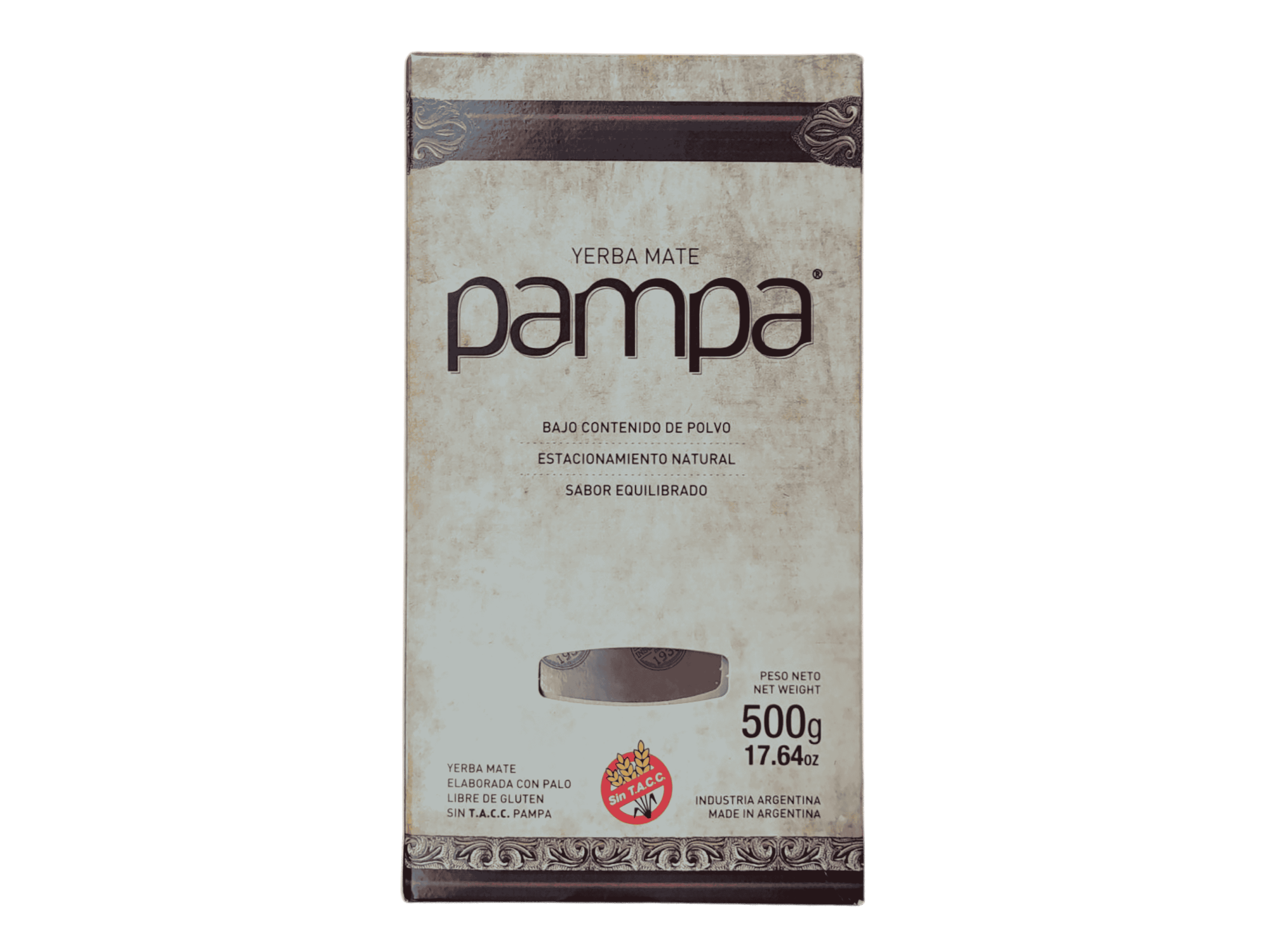 Yerba mate Pampa(bajo contenido de polvo)