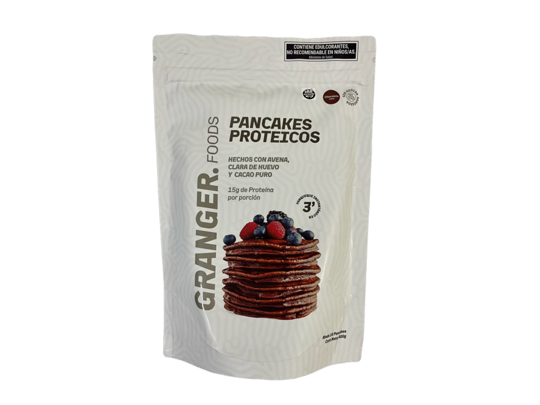 Pancakes proteicos Granger. Sabor chocolate