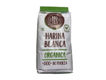 Harina blanca orgánica Brotes