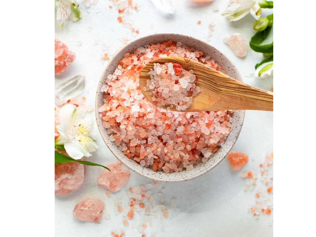 Sal del himalaya gruesa