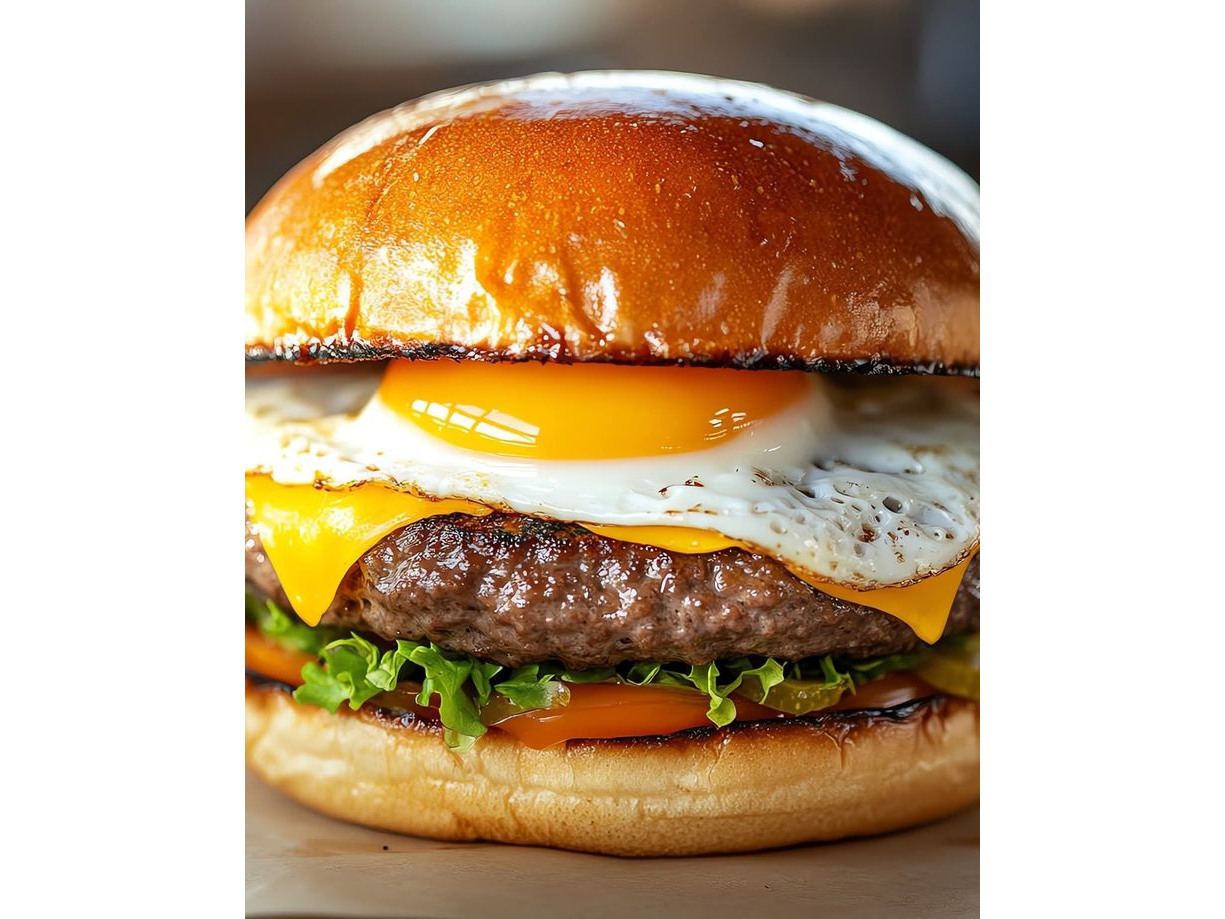 Burguer super zone c/ papas