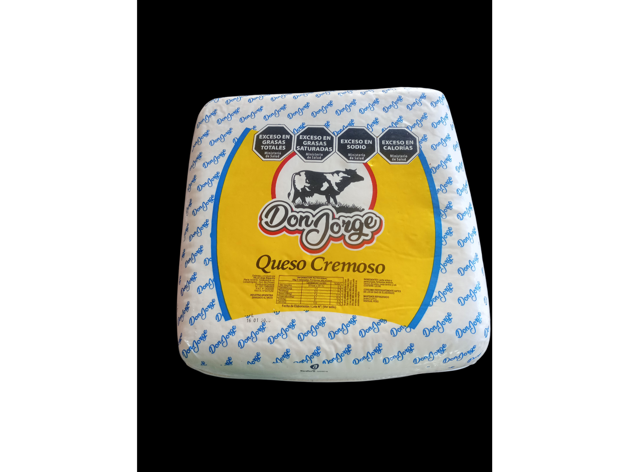 Queso cremoso don Jorge cod140