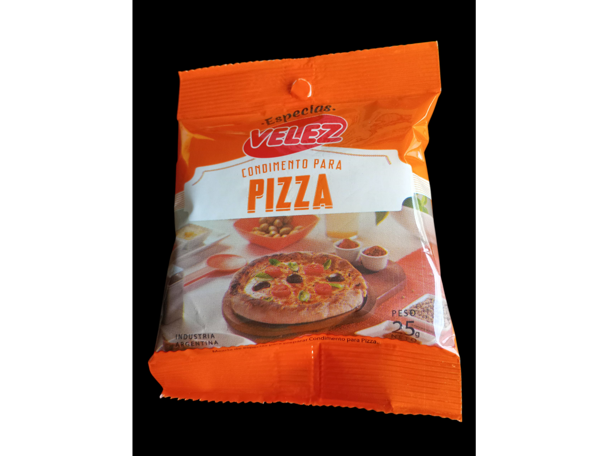 Condimento para pizza Vélez