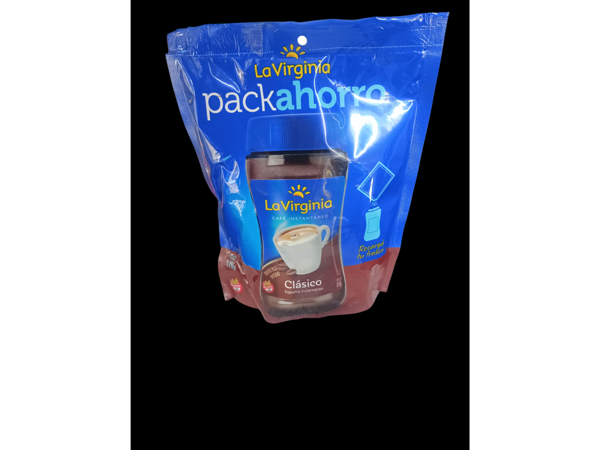 Café instantáneo la Virginia 170 g