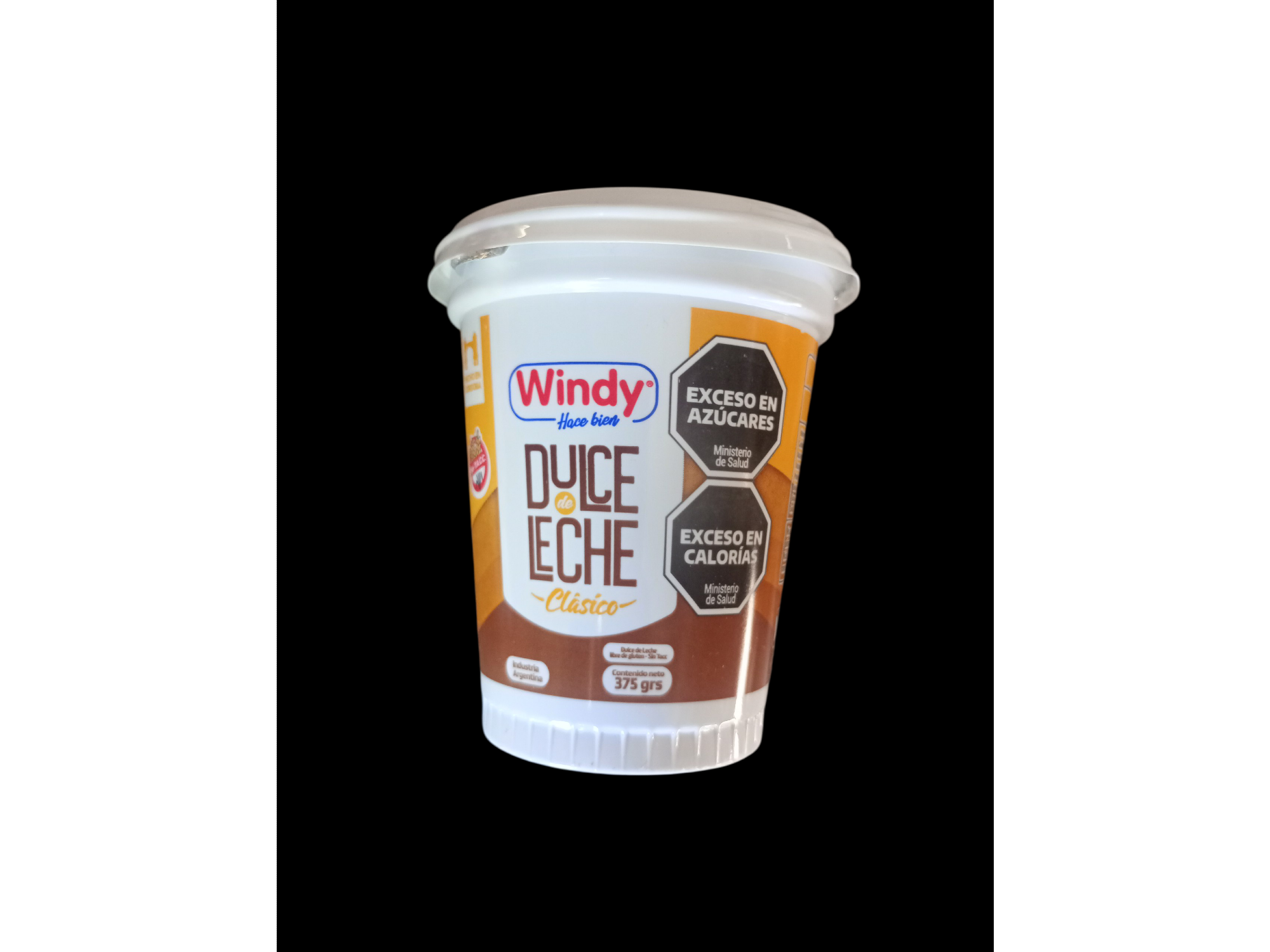 Dulce de leche windy 375 g cod161