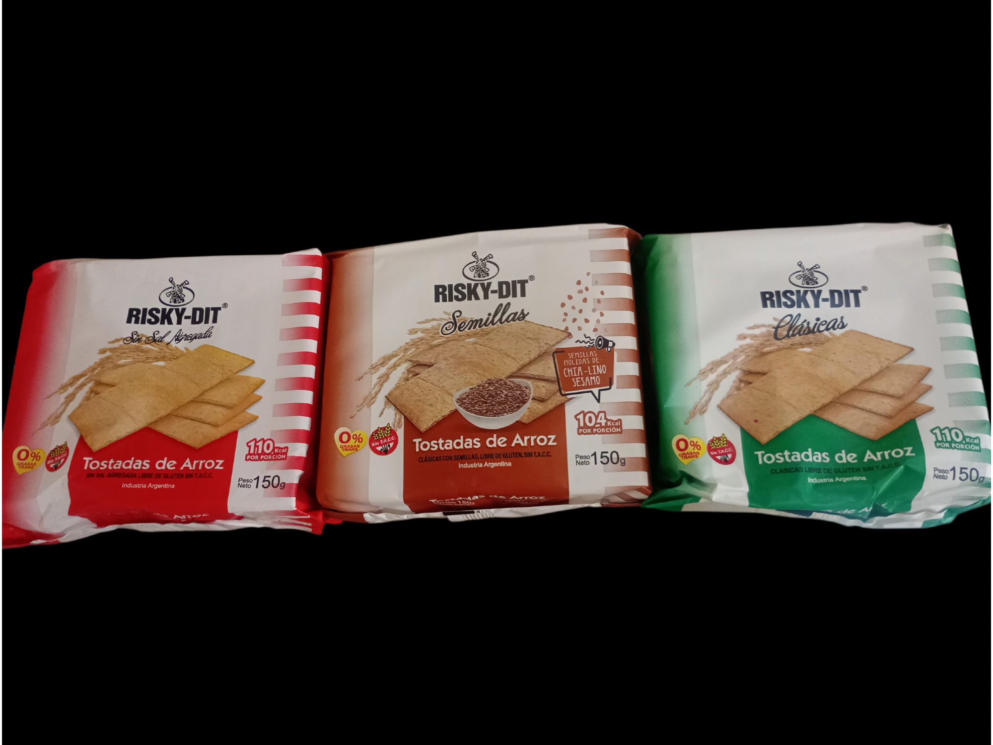 Tostada de arroz disky-dit 150g