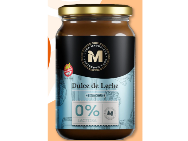 DULCE DE LECHE 0% LACTOSA DOÑA MAGDALENA