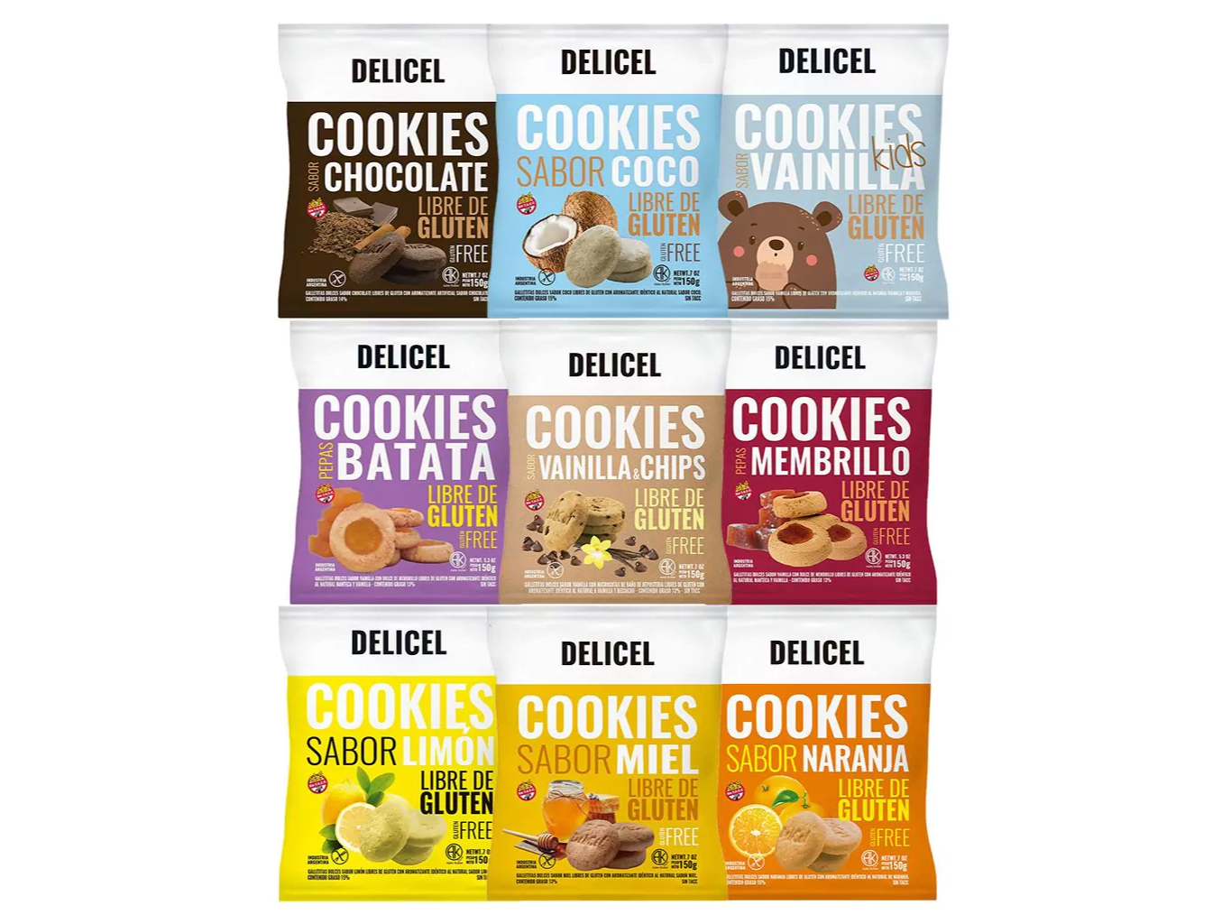 GALLETAS DELICEL SIN TACC