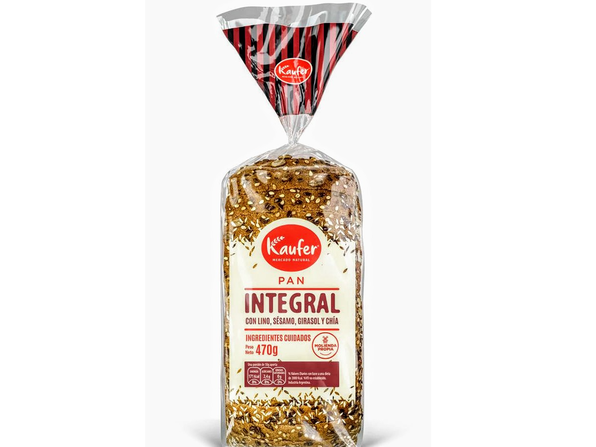 PAN INTEGRAL KAUFER 470 gr.