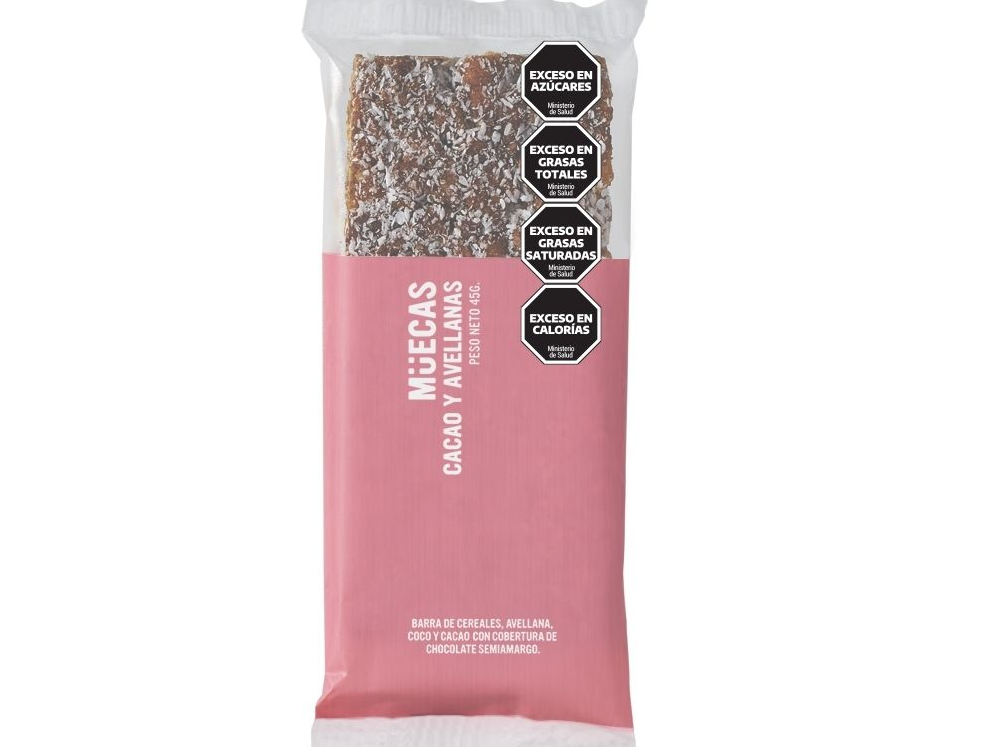 BARRITA MUECAS CACAO Y AVELLANAS de Saludables FB