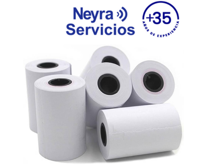 Rollo de papel 57mm x 20Mts