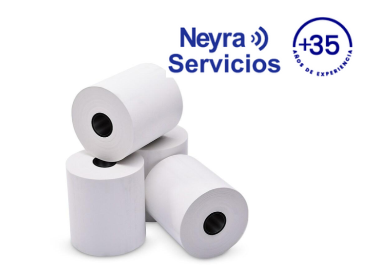 Rollo de papel 80mm x 30Mts