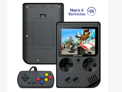 Consola de Juegos Gadnic GM1 Retro 8 Bit 168 Juegos + Remoto